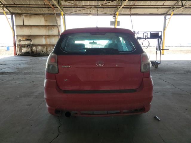 2T1KR30E07C650314 - 2007 TOYOTA COROLLA MA XR RED photo 6