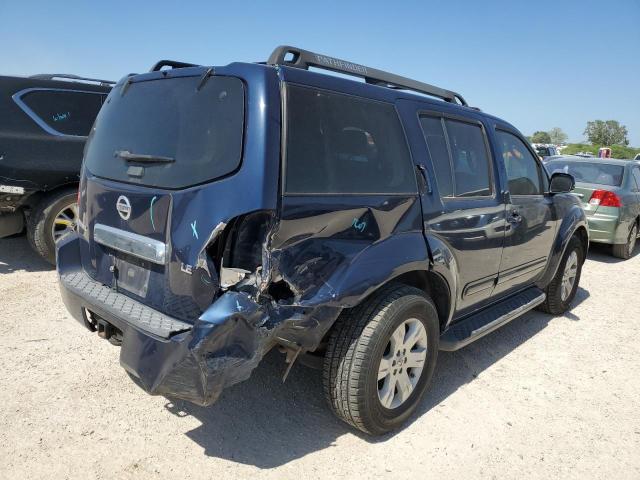 5N1AR18U36C642755 - 2006 NISSAN PATHFINDER LE BLUE photo 3