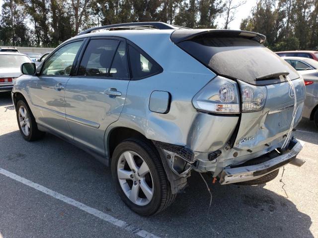 JTJHA31U340056326 - 2004 LEXUS RX 330 BLUE photo 2