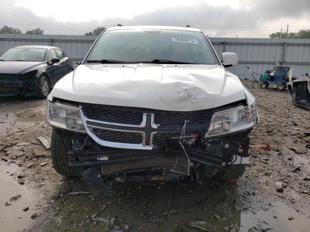 3C4PDDDG1ET227516 - 2014 DODGE JOURNEY LIMITED WHITE photo 5