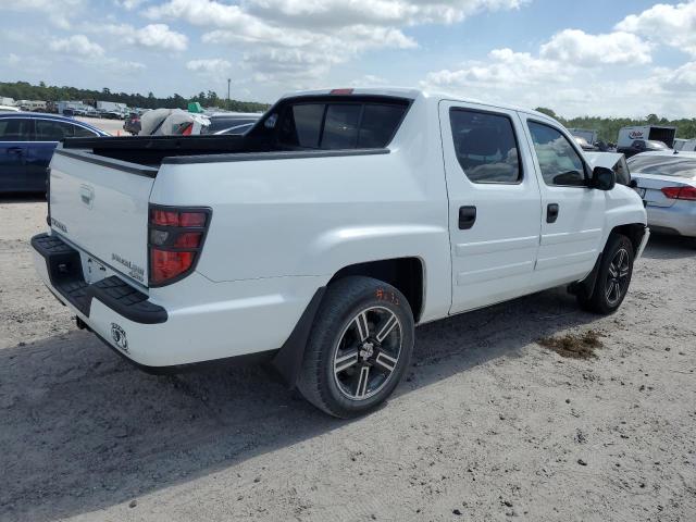 5FPYK1F73DB013668 - 2013 HONDA RIDGELINE SPORT WHITE photo 3