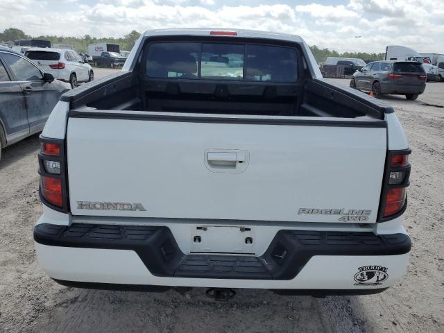 5FPYK1F73DB013668 - 2013 HONDA RIDGELINE SPORT WHITE photo 6