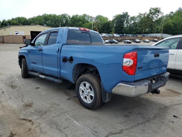 5TFUY5F1XKX857878 - 2019 TOYOTA TUNDRA DOUBLE CAB SR/SR5 BLUE photo 2