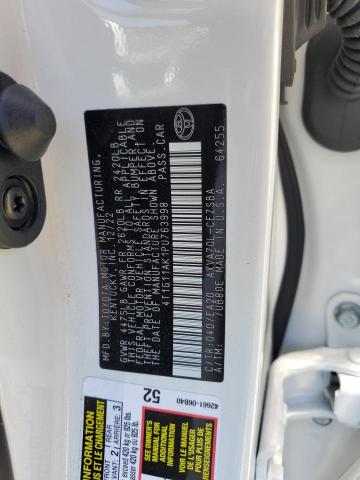 4T1G11AK1PU763998 - 2023 TOYOTA CAMRY SE NIGHT SHADE WHITE photo 12