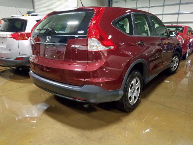 5J6RM4H34EL118909 - 2014 HONDA CR-V LX  photo 4