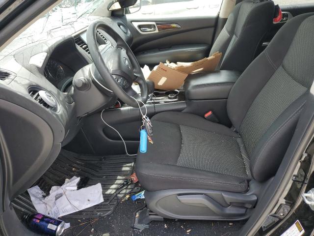 5N1DR2MM1KC642014 - 2019 NISSAN PATHFINDER S BLACK photo 7