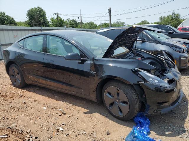 5YJ3E1EA5MF082837 - 2021 TESLA MODEL 3 BLACK photo 4