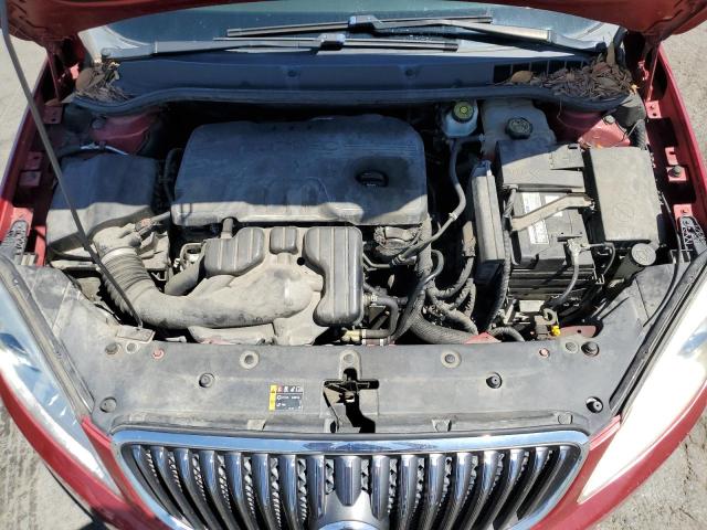 1G4PP5SK8E4238535 - 2014 BUICK VERANO RED photo 11