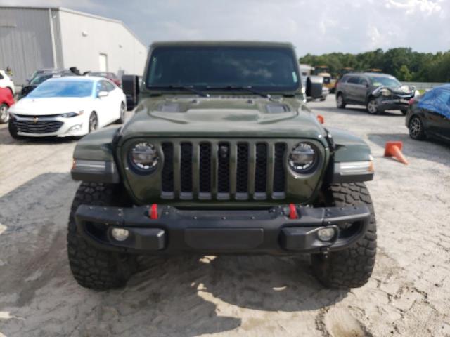 1C6JJTBG6NL100968 - 2022 JEEP GLADIATOR RUBICON GREEN photo 5