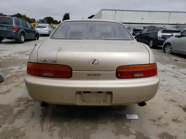 JT8JZ31C9P0012497 - 1993 LEXUS SC 300 GOLD photo 6