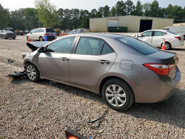 2T1BURHE8FC293629 - 2015 TOYOTA COROLLA L SILVER photo 2