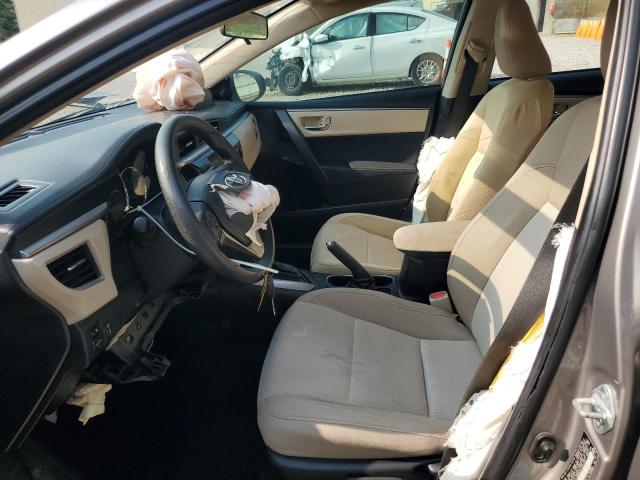 2T1BURHE8FC293629 - 2015 TOYOTA COROLLA L SILVER photo 7