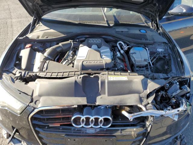 WAUJGAFC0DN089808 - 2013 AUDI A6 PRESTIGE BLACK photo 11