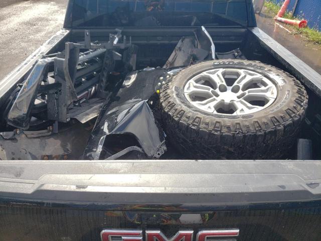 3GTU9AEFXMG116267 - 2021 GMC SIERRA K1500 BLACK photo 9