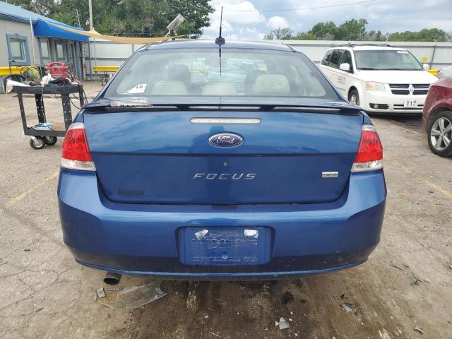 1FAHP36N69W180653 - 2009 FORD FOCUS SES BLUE photo 6