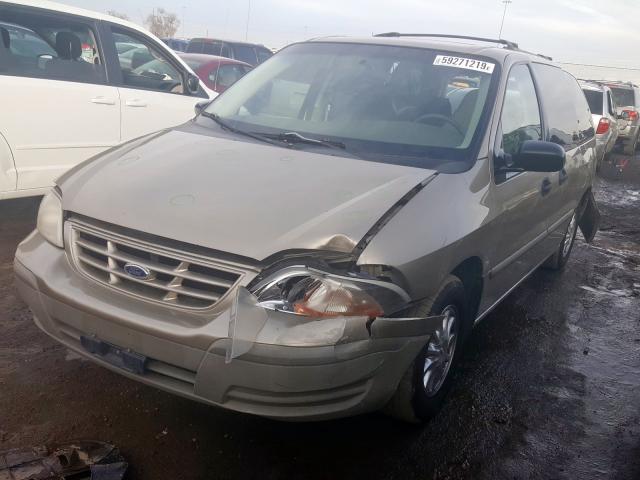 2FMZA5149YBC22609 - 2000 FORD WINDSTAR LX  photo 2