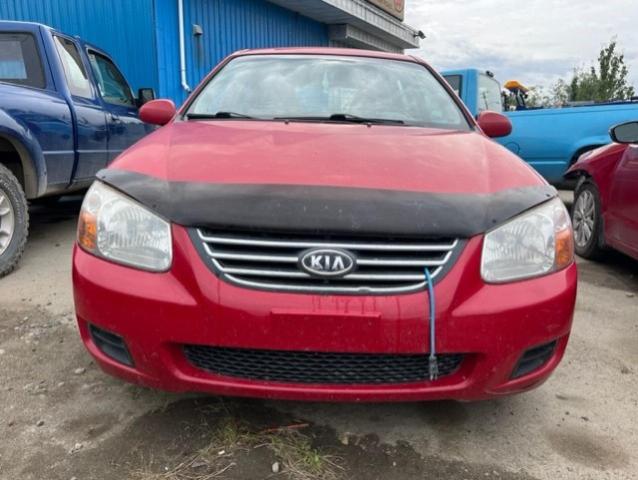 KNAFE161185492910 - 2008 KIA SPECTRA5 5 SX RED photo 4