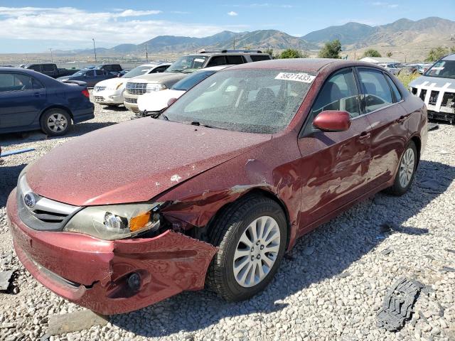 JF1GE6B64BH500564 - 2011 SUBARU IMPREZA 2.5I PREMIUM BURGUNDY photo 1