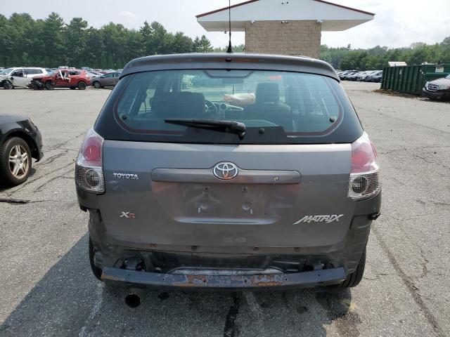 2T1KR32E87C640336 - 2007 TOYOTA MATRIX XR GRAY photo 6