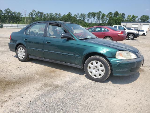 2HGEJ6612YH591124 - 2000 HONDA CIVIC BASE Yaşıl foto 4