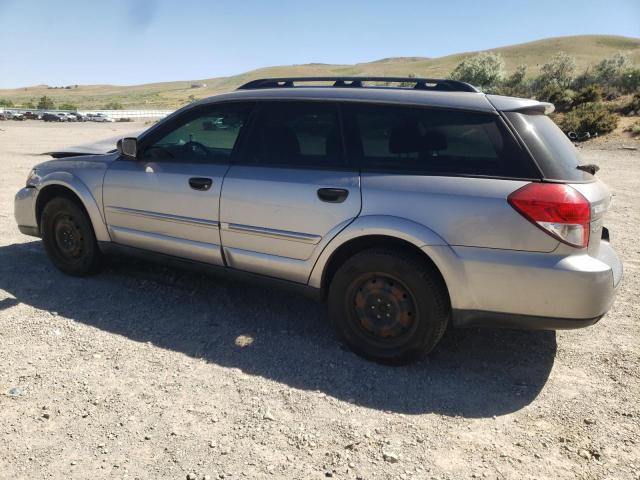 4S4BP60C787312574 - 2008 SUBARU OUTBACK SILVER photo 2