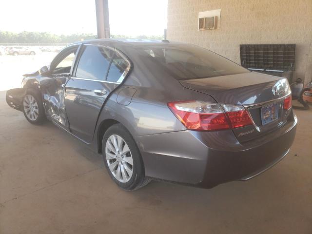 1HGCR2F80EA220897 - 2014 HONDA ACCORD EXL GRAY photo 3