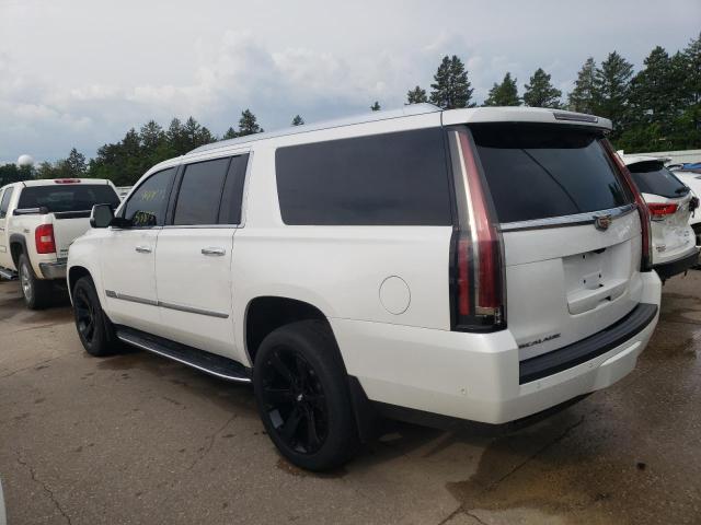 1GYS4HKJ1LR114066 - 2020 CADILLAC ESCALADE ESV LUXURY WHITE photo 2