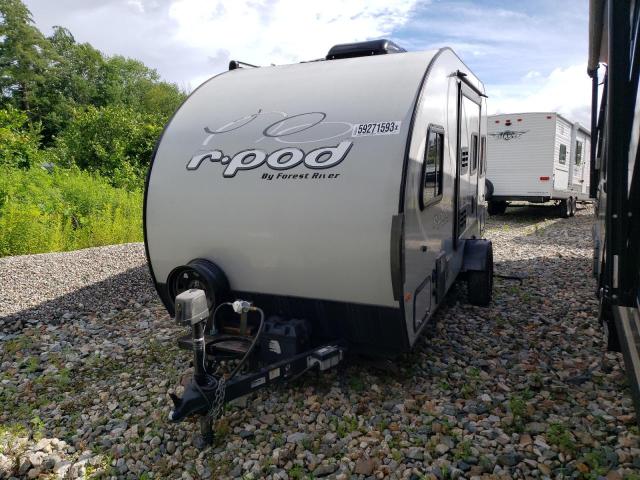 4X4TRPU15KB021877 - 2019 WILDWOOD R-POD GRAY photo 2