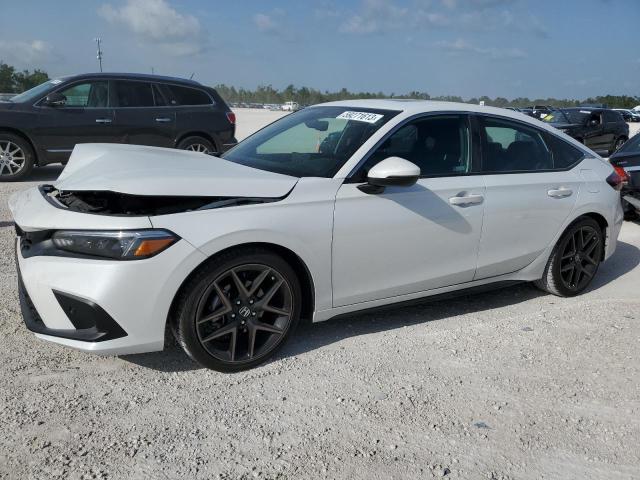 19XFL1H81NE015672 - 2022 HONDA CIVIC SPORT TOURING Weiß Foto 1