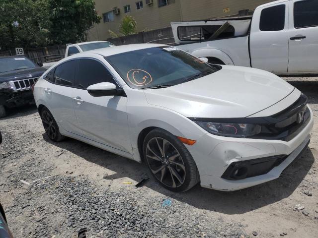 2HGFC2F85LH533828 - 2020 HONDA CIVIC SPORT 白色 照片 4