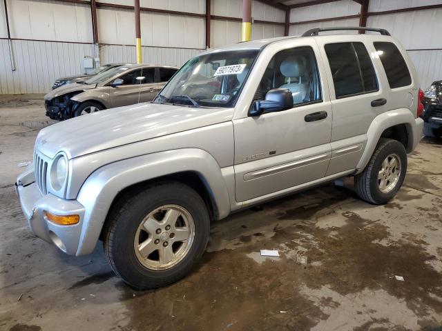 1J4GL58K82W143605 - 2002 JEEP LIBERTY LIMITED SILVER photo 1