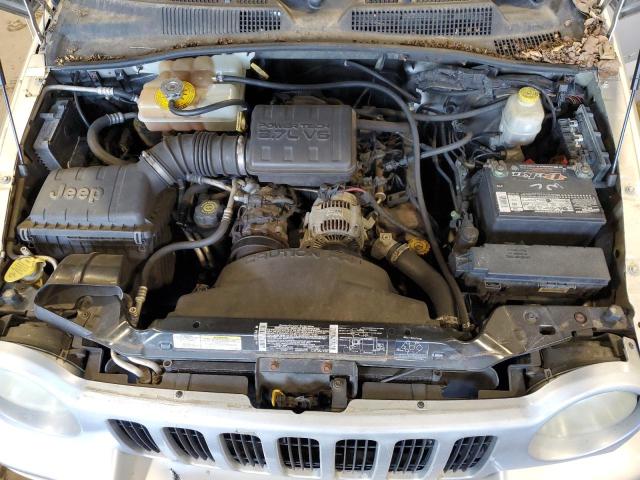 1J4GL58K82W143605 - 2002 JEEP LIBERTY LIMITED SILVER photo 11