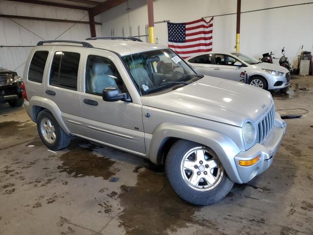 1J4GL58K82W143605 - 2002 JEEP LIBERTY LIMITED SILVER photo 4