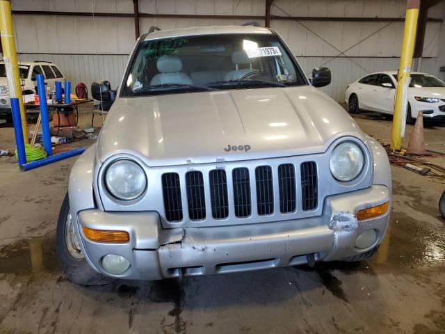 1J4GL58K82W143605 - 2002 JEEP LIBERTY LIMITED SILVER photo 5