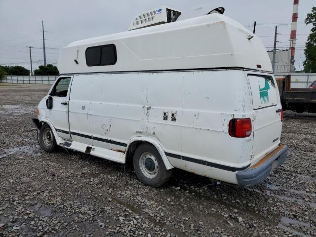 2B7LB31Z62K126919 - 2002 DODGE RAM VAN B3500 WHITE photo 2