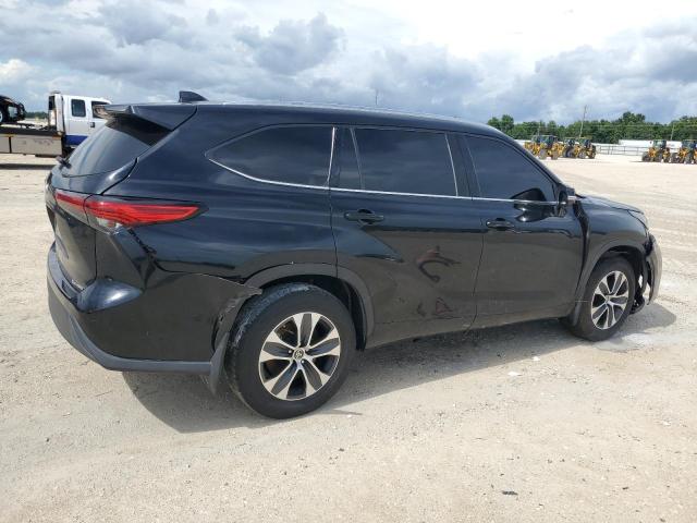 5TDGZRBH2LS520214 - 2020 TOYOTA HIGHLANDER XLE BLACK photo 3