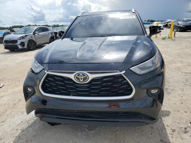5TDGZRBH2LS520214 - 2020 TOYOTA HIGHLANDER XLE BLACK photo 5