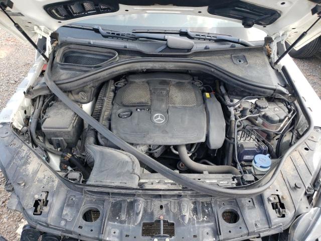 4JGDA5HB6FA570505 - 2015 MERCEDES-BENZ ML 350 4MATIC WHITE photo 12