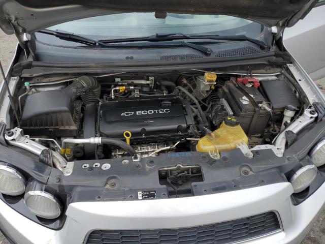 1G1JA5SH6C4110865 - 2012 CHEVROLET SONIC LS SILVER photo 11