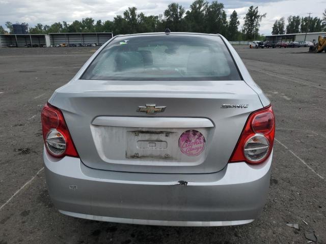 1G1JA5SH6C4110865 - 2012 CHEVROLET SONIC LS SILVER photo 6