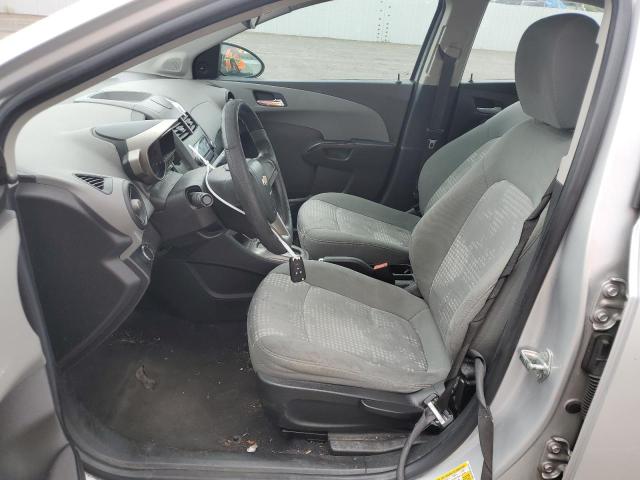 1G1JA5SH6C4110865 - 2012 CHEVROLET SONIC LS SILVER photo 7