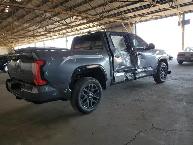 5TFNA5DB6PX069028 - 2023 TOYOTA TUNDRA CREWMAX PLATINUM 灰色 照片 3