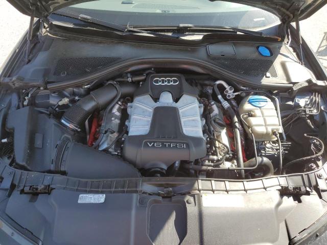 WAUHGAFC4CN137145 - 2012 AUDI A6 PRESTIGE ლურჯი ფოტო 11