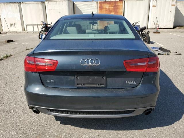 WAUHGAFC4CN137145 - 2012 AUDI A6 PRESTIGE BLUE photo 6