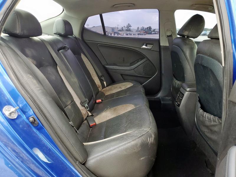 5XXGR4A66DG130755 - 2013 KIA OPTIMA SX Bleu photo 11