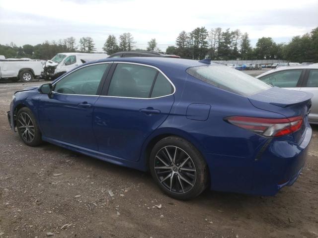 4T1S11AK5PU095858 - 2023 TOYOTA CAMRY SE NIGHT SHADE BLUE photo 2