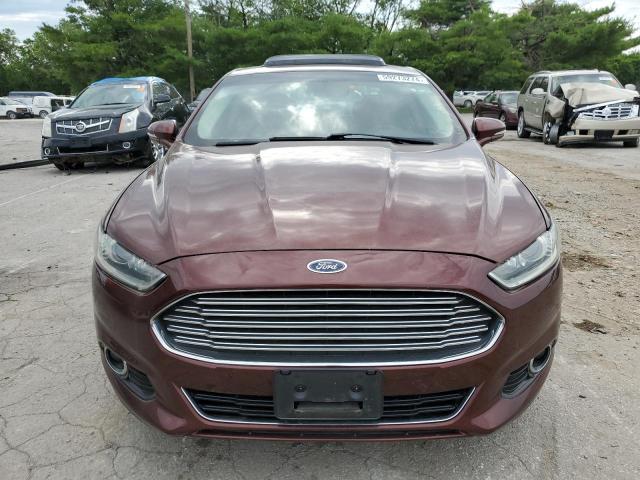 3FA6P0K93FR180297 - 2015 FORD FUSION TITANIUM BROWN photo 5