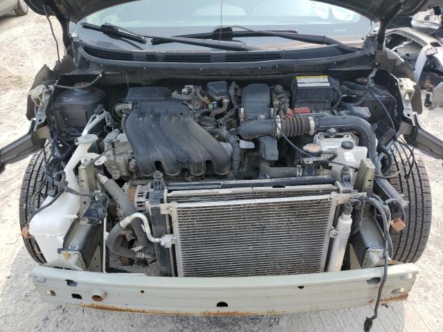 3N1CN7AP8KL872423 - 2019 NISSAN VERSA S GRAY photo 11