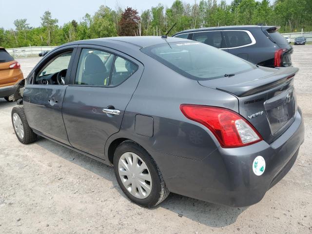 3N1CN7AP8KL872423 - 2019 NISSAN VERSA S GRAY photo 2