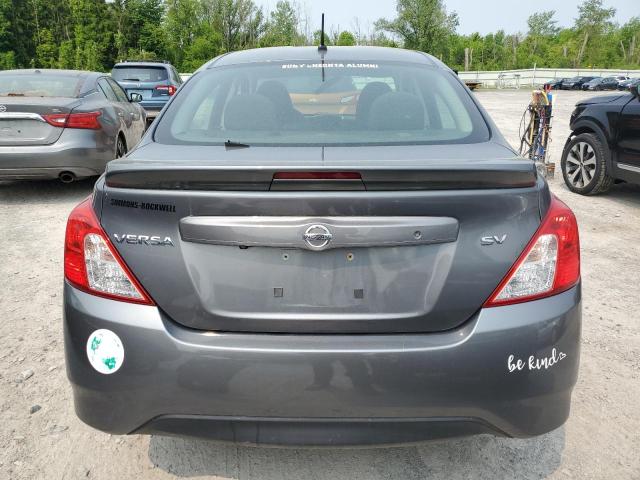 3N1CN7AP8KL872423 - 2019 NISSAN VERSA S GRAY photo 6